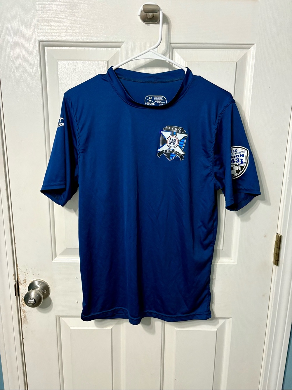 Men's AYSO Royal Blue Soccer Jersey